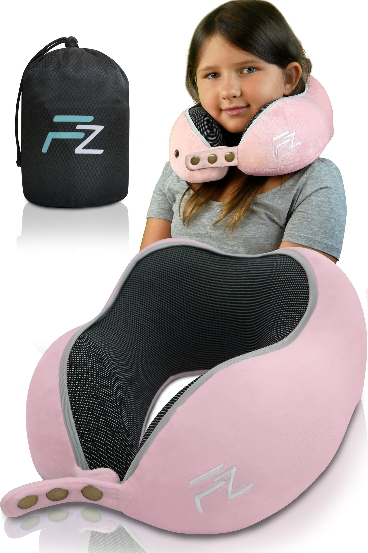 COMFY Kinder-Reisekissen FLOWZOOM