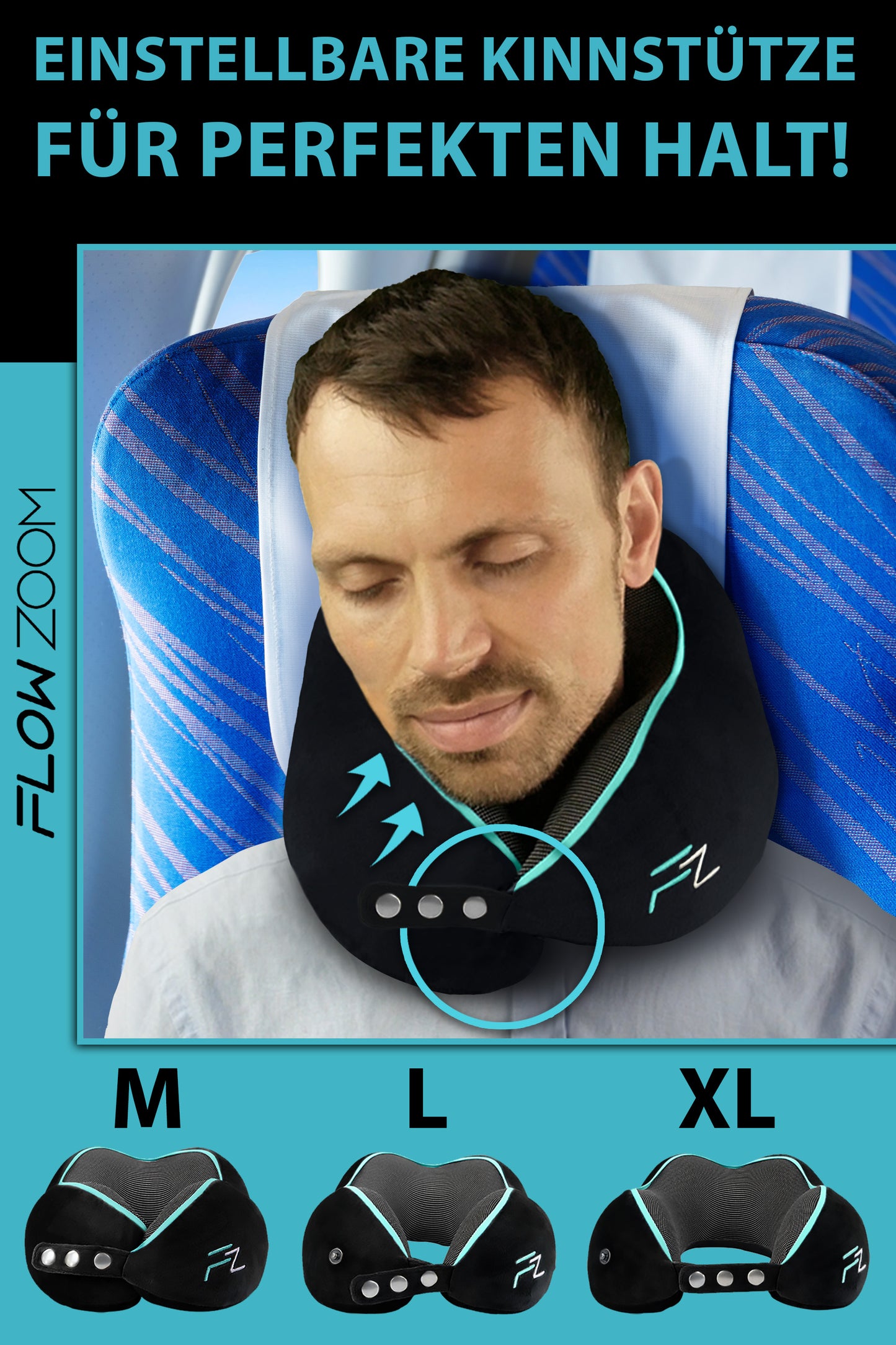 COMFY Reisekissen FLOWZOOM