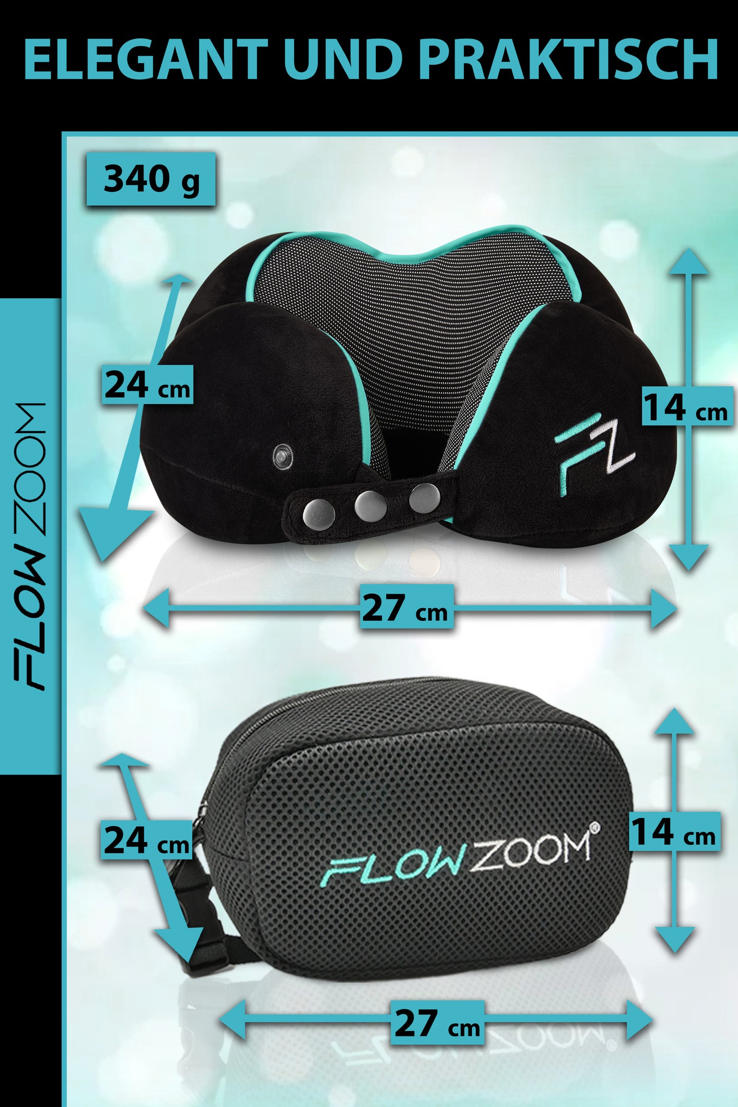 COMFY Reisekissen FLOWZOOM