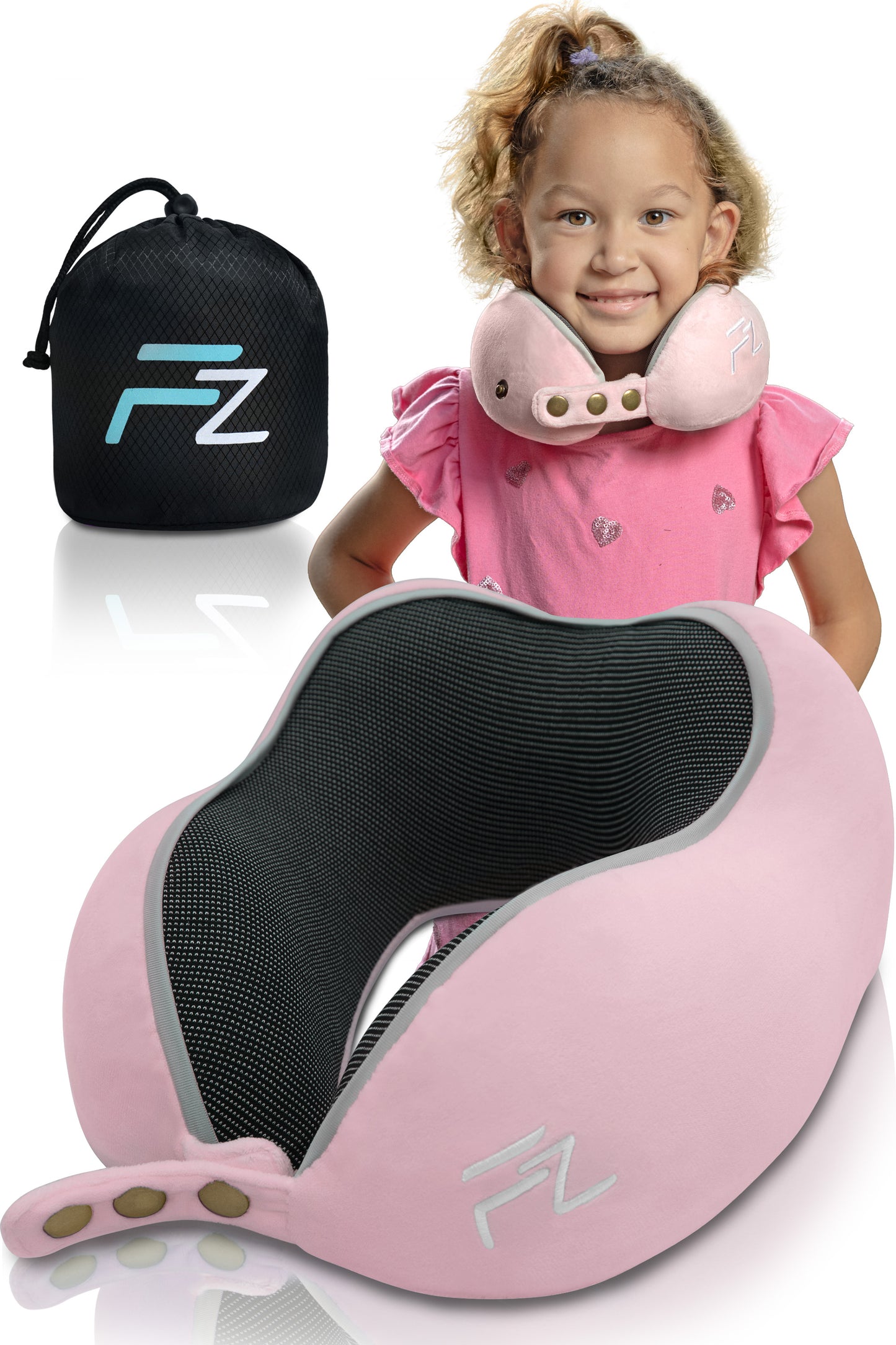 COMFY Kinder-Reisekissen FLOWZOOM