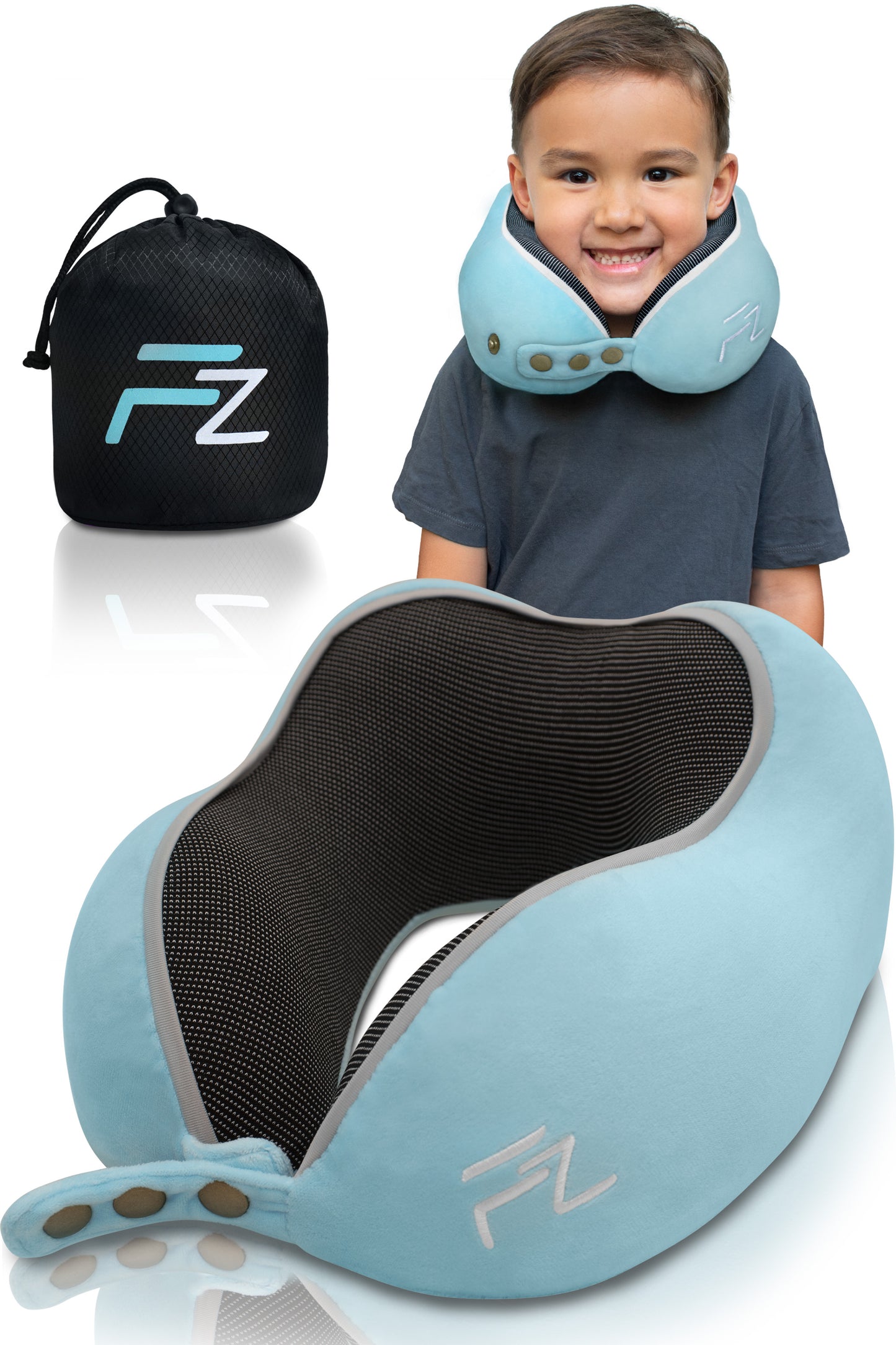 COMFY Kinder-Reisekissen FLOWZOOM