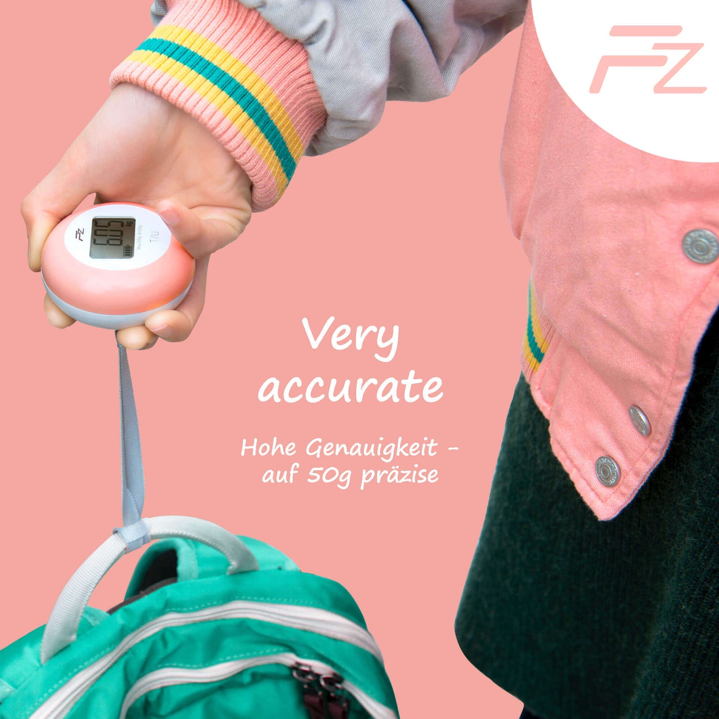 TWISTEE Battery-free Luggage Scale FLOWZOOM