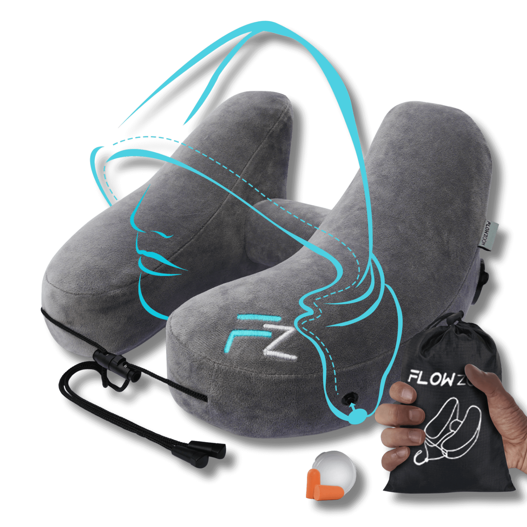 AIR Reisekissen FLOWZOOM