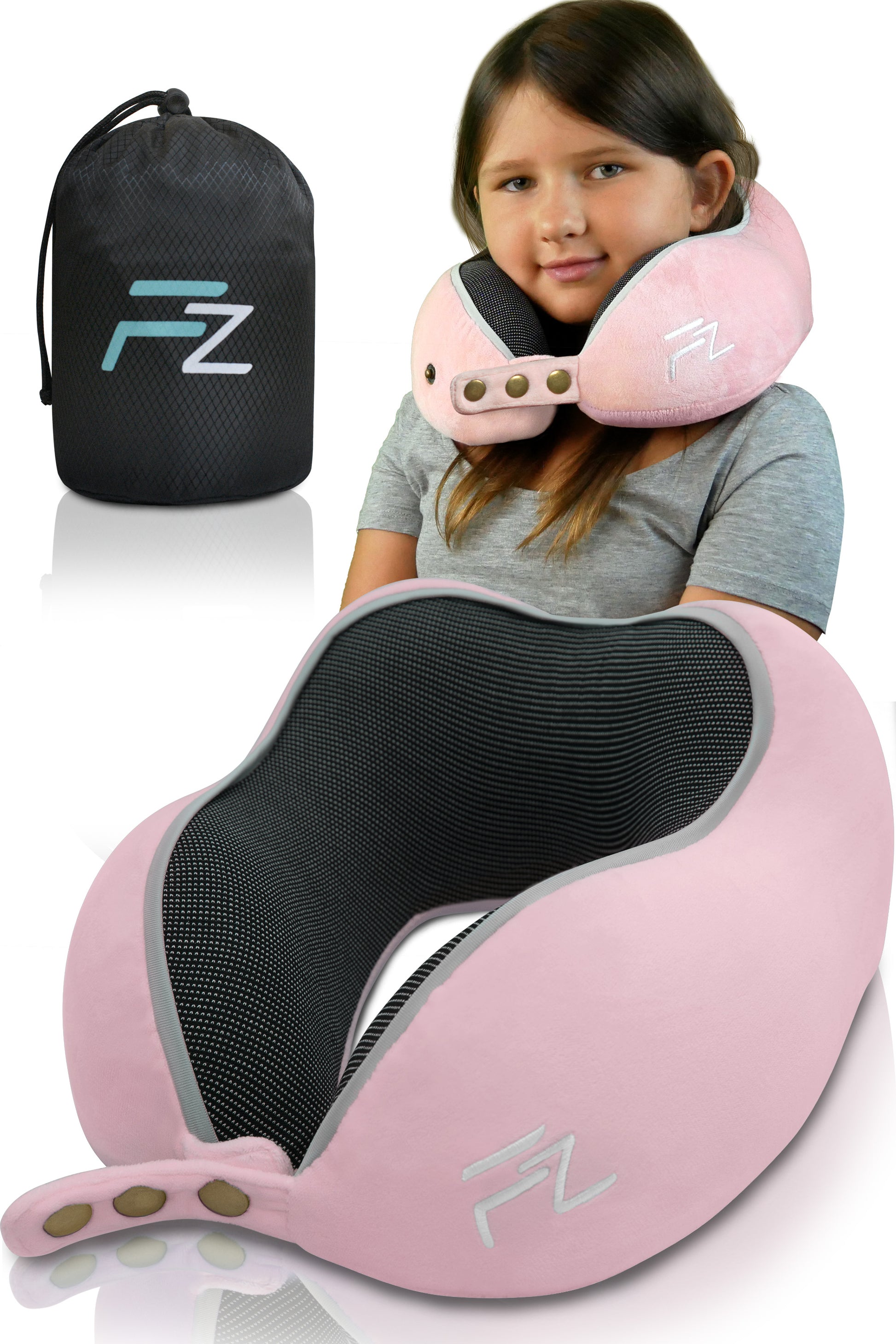 COMFY Kinder-Reisekissen FLOWZOOM