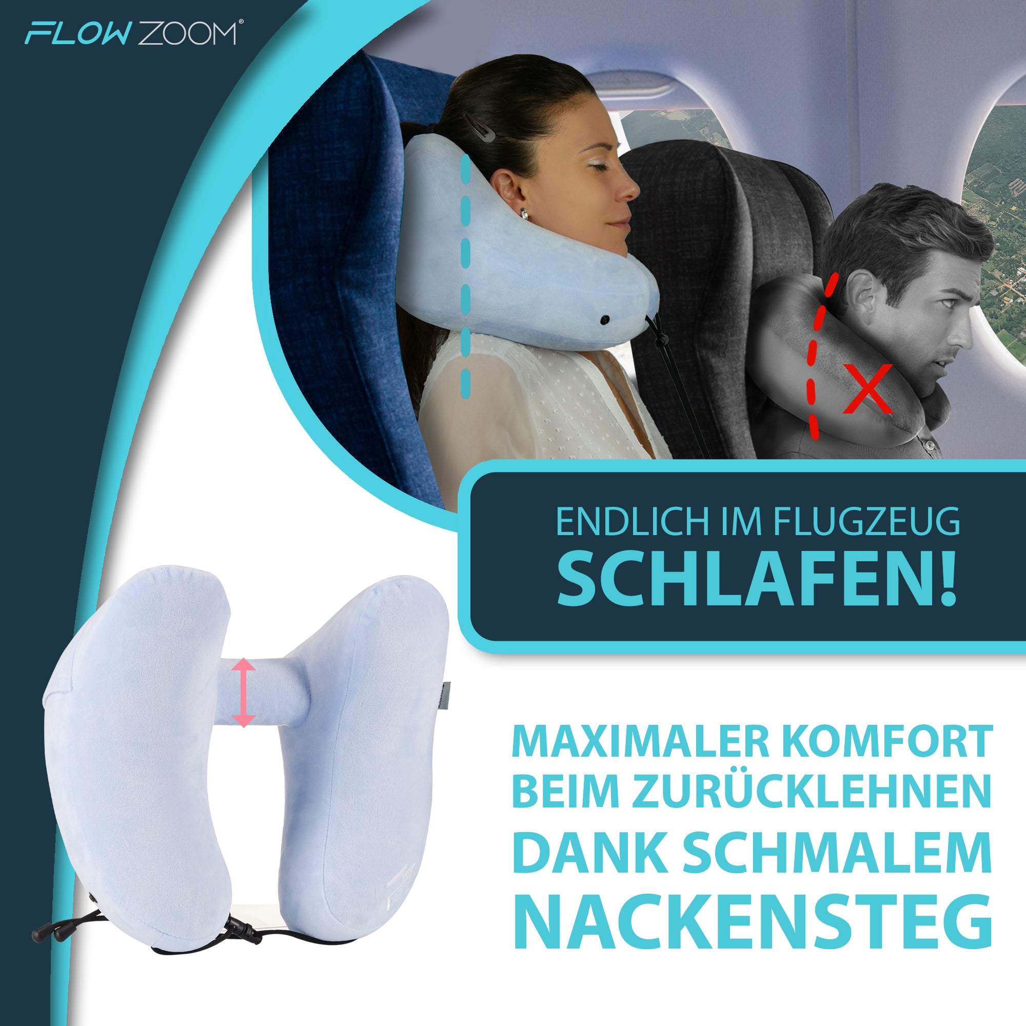 AIR Reisekissen FLOWZOOM