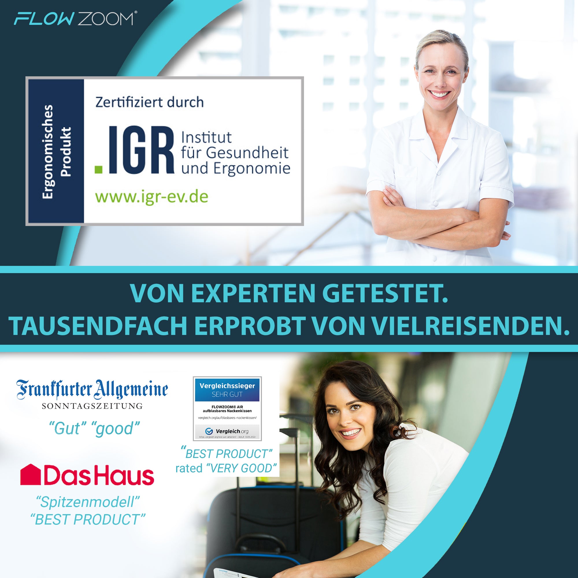 AIR Reisekissen FLOWZOOM