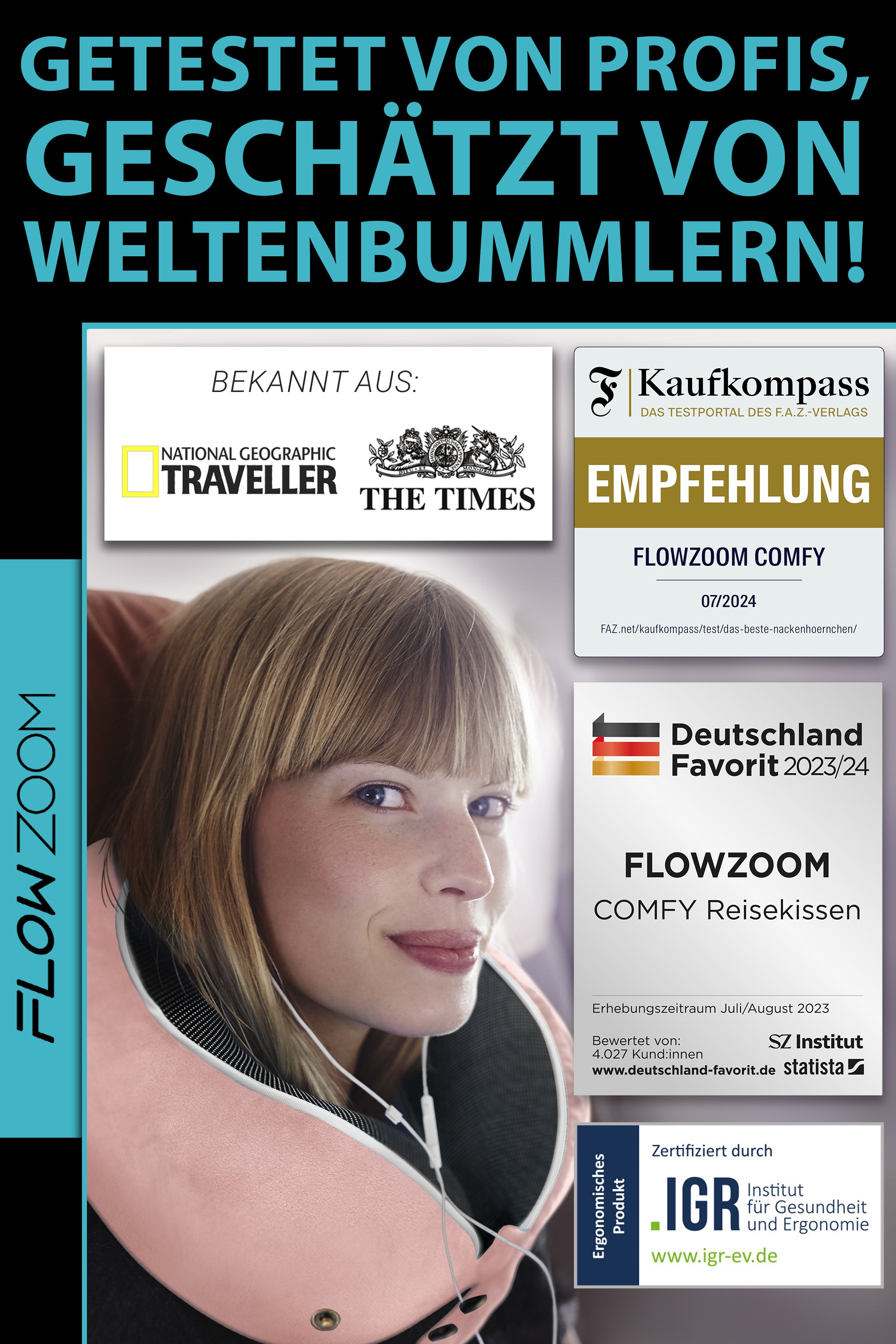 COMFY Reisekissen
