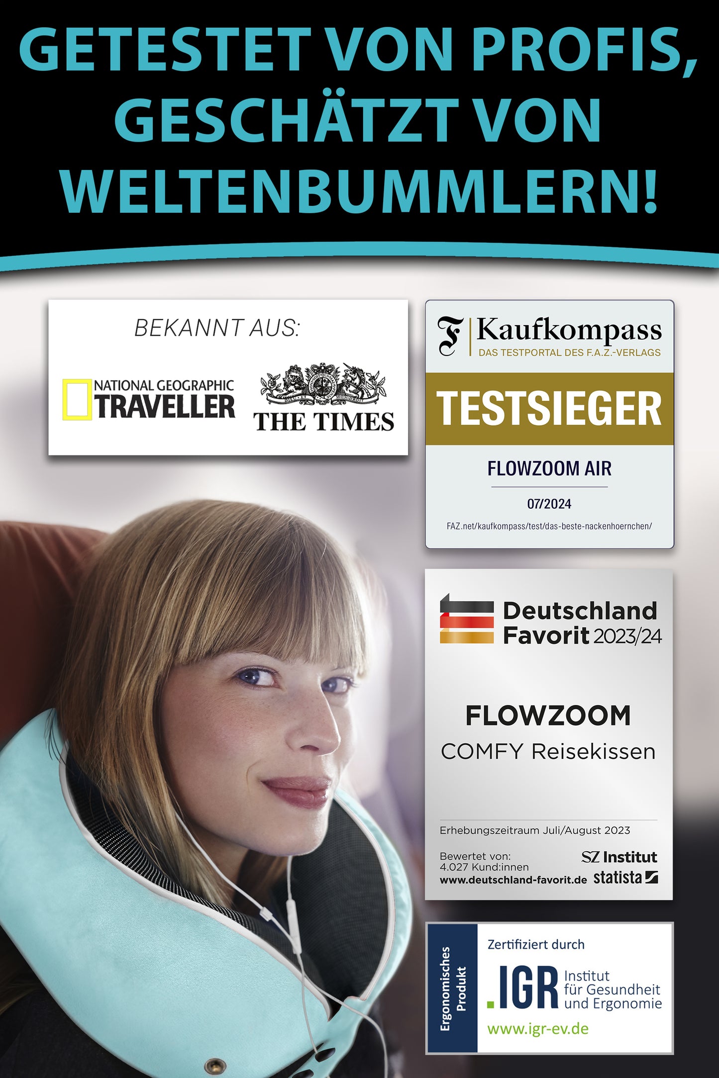 COMFY Reisekissen