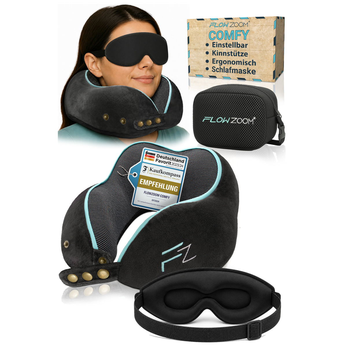 #variant=COMFY Schwarz + Schlafmaske (Schwarz)