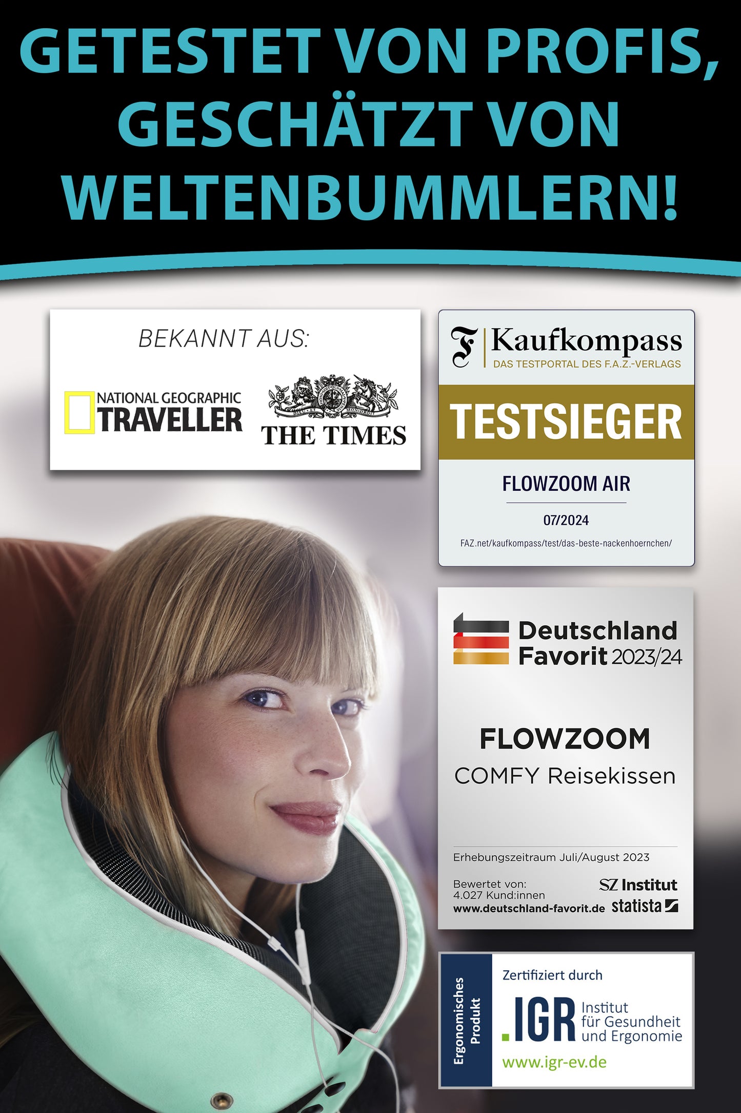COMFY Reisekissen