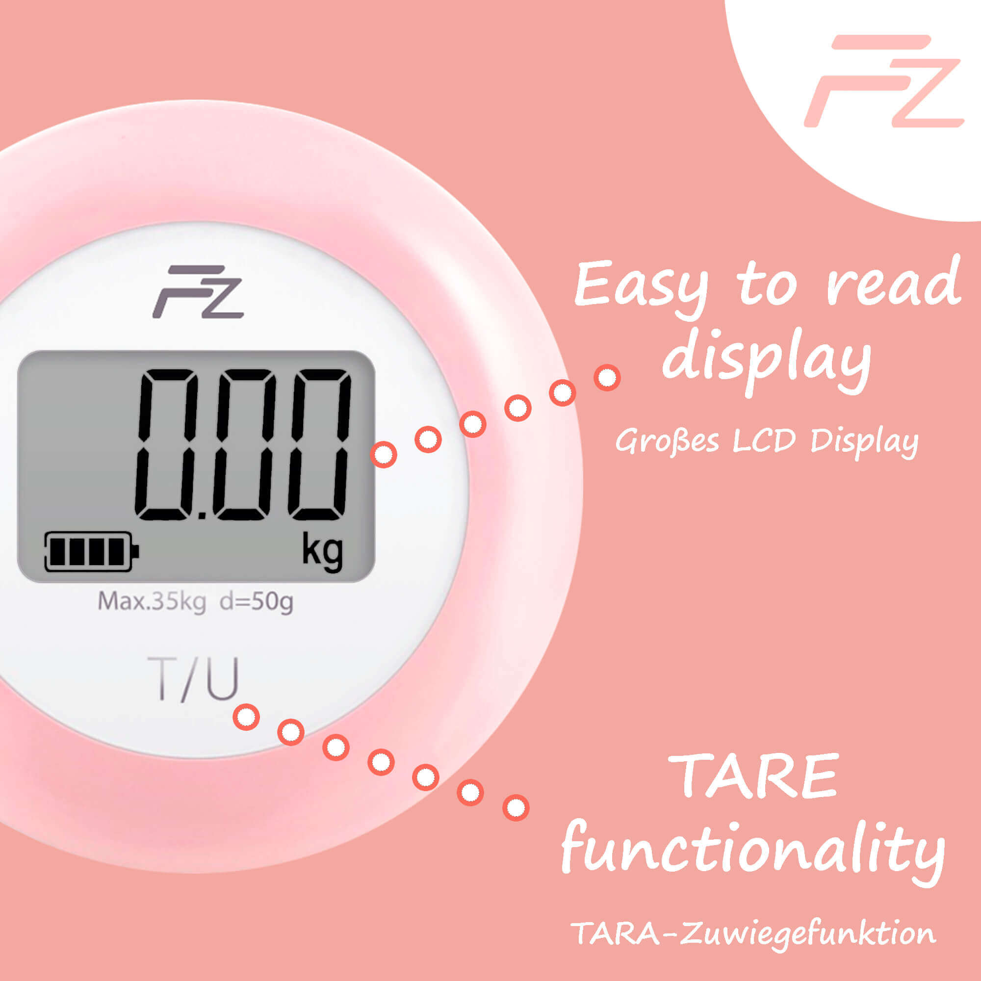 Luggage Scale for Women - Easy to Read Display and Tare Functionality