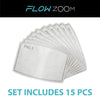 Lade das Bild in den Galerie-Viewer, FLOWZOOM Filter for Face Mask - Includes 15 PCS Set
